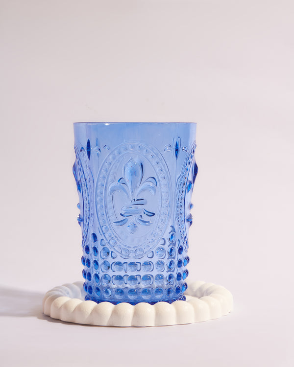 Acrylic blue 6-Pcs Short Cup