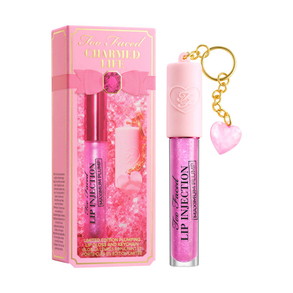 Charmed Life Set: Maximum Plump Lip Gloss & Key Chain