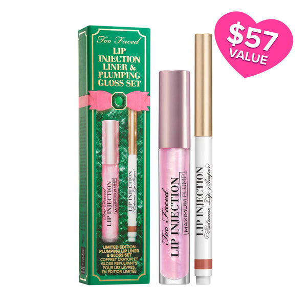 Lip Injection Plumping Lip Liner & Gloss Set