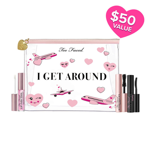 Lashes & Lips To Go: Travel Size Mascara, Lash Primer & Lip Plumper