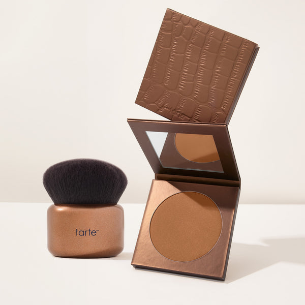 park ave princess™ matte face & body bronzer & brush duo