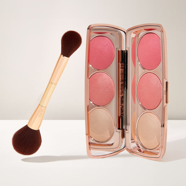 shape tape blush bar & brush duo