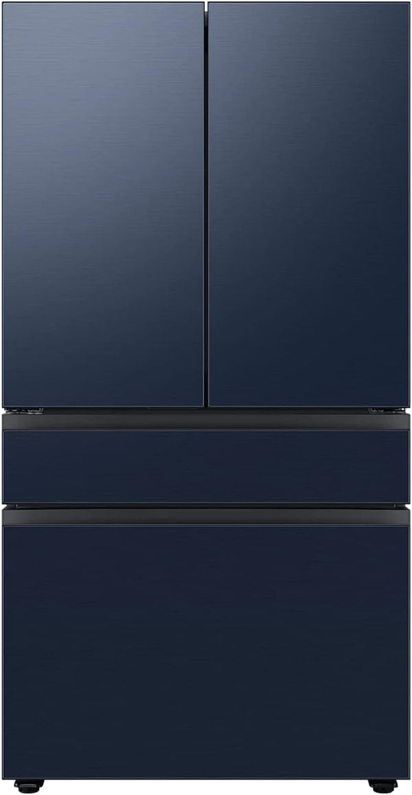 SAMSUNG Bespoke French Side By Side American style Beverage Center RF23BB860EQN/EU Smart Fridge Freezer - Metal Navy