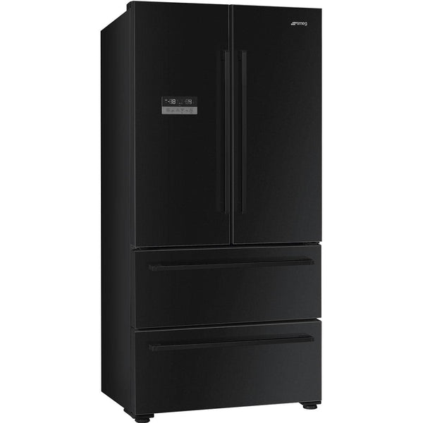 FQ55FNDE 84cm Two Door Two Drawer Fridge Freezer Black