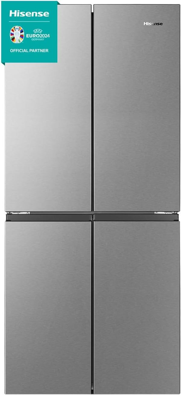 Hisense RQ561N4AC1 561 Four Door Refrigerator, No Frost Technology, Silver, 1 Year Warranty