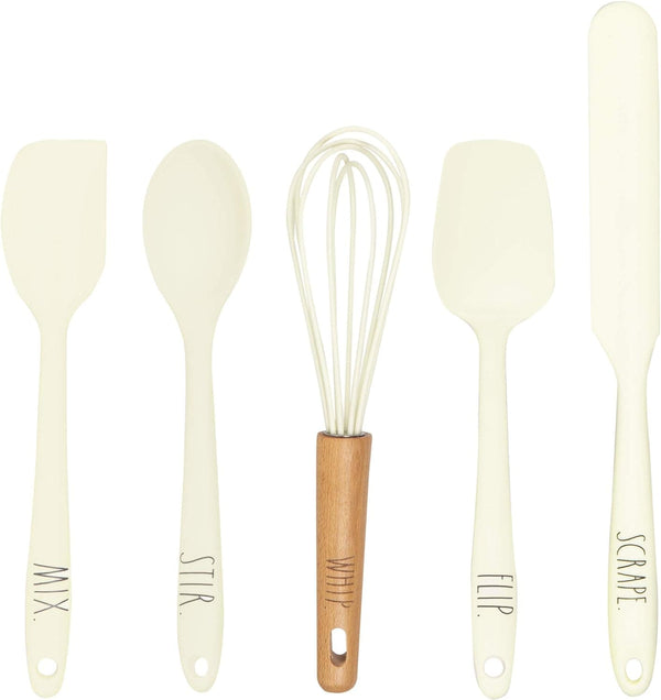 Rae Dunn Everyday Collection 5 Piece Mini Kitchen Utensil Set