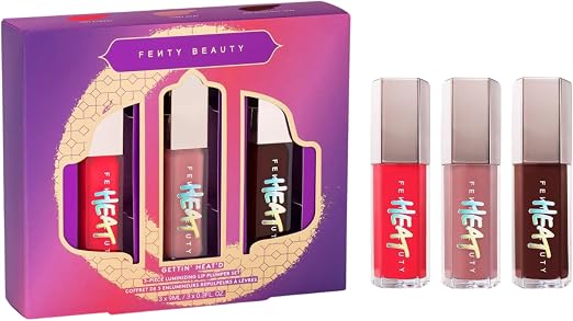 Fenty Beauty Gettin' Heat'd 3-Piece Luminizing Lip Plumper Set