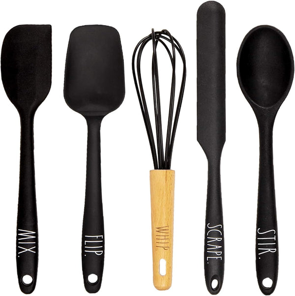 Rae Dunn Everyday Collection 5 Piece Mini Kitchen Utensil Set