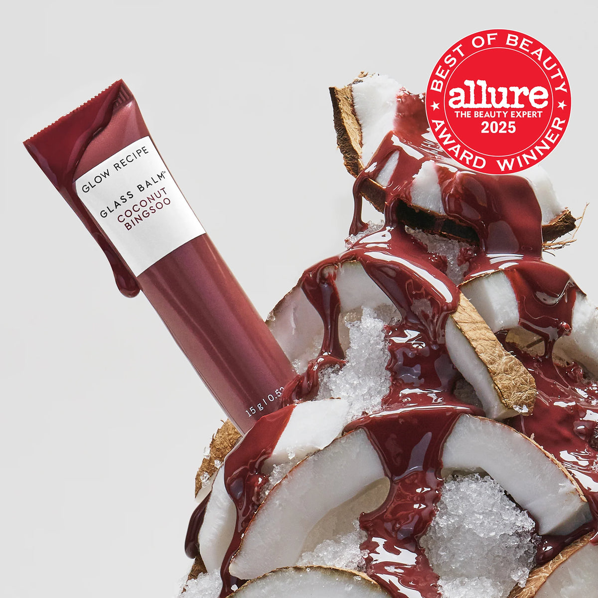 Glass Balm Lip Treatment Coconut Bingsoo