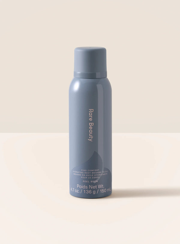 Find Comfort Hydrating Body Mousse to Oil - Feel Seen — Rare Beauty by Selena Gomez, authentic at Sofie's Makeup Store Egypt