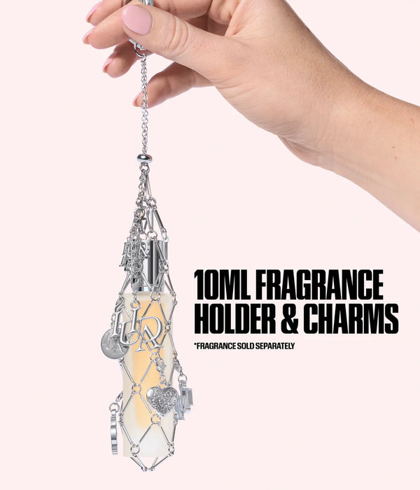 TRAVEL SPRAY FRAGRANCE HOLDER WITH CHARMS