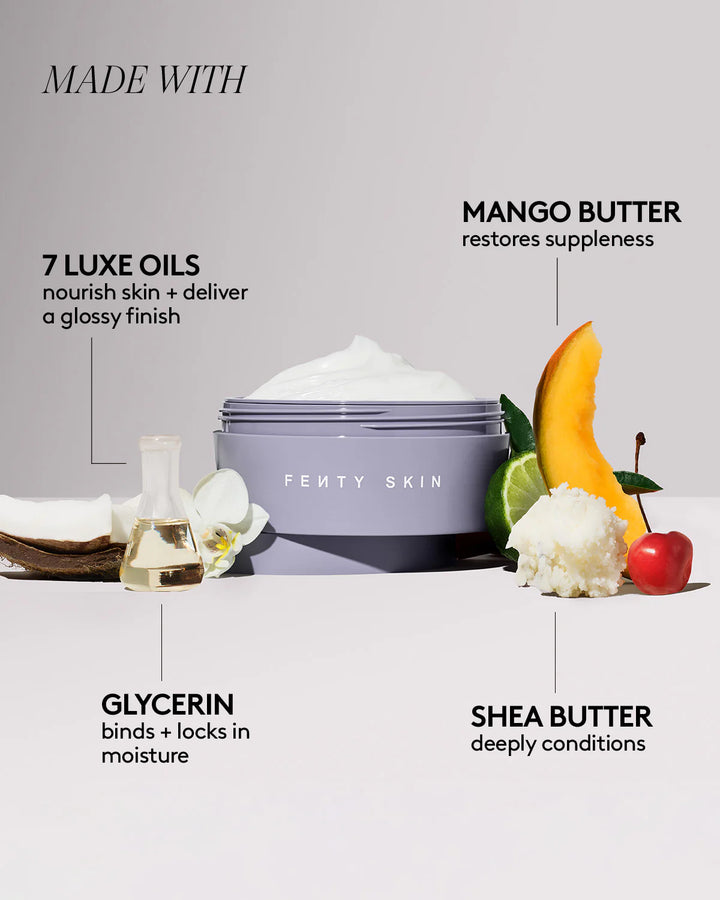 Butta Drop Whipped Oil Body Cream with Tropical Oils + Shea Butter.