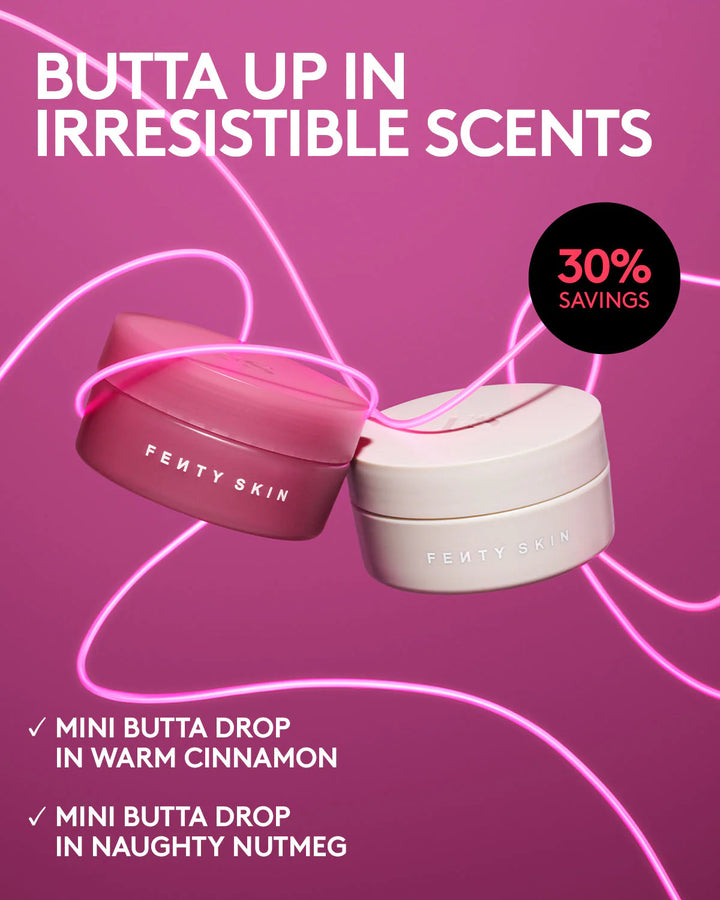 Lil Butta Dropz Mini Whipped Oil Body Cream Duo.