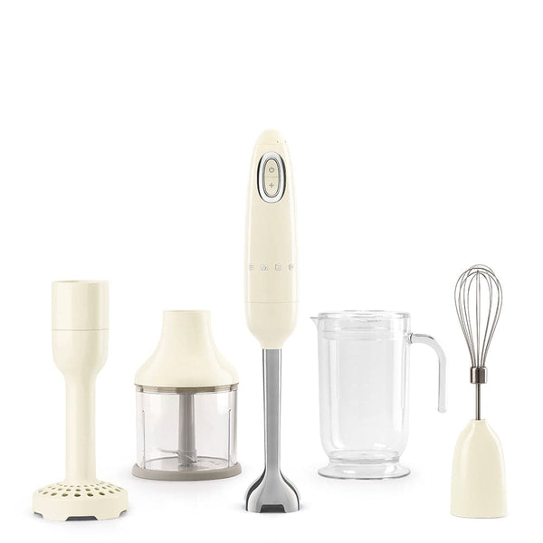 Smeg Hand Blender Cream 4-in-1, HBF22CRUK