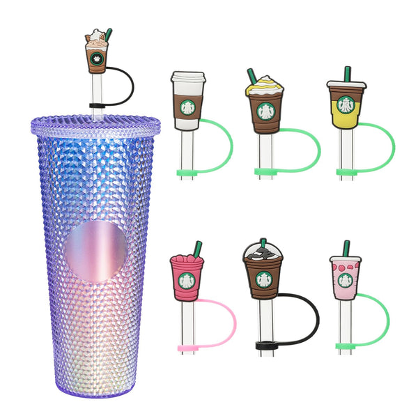 Straw Cover Compatible With Starbucks Cup, 7Pcs