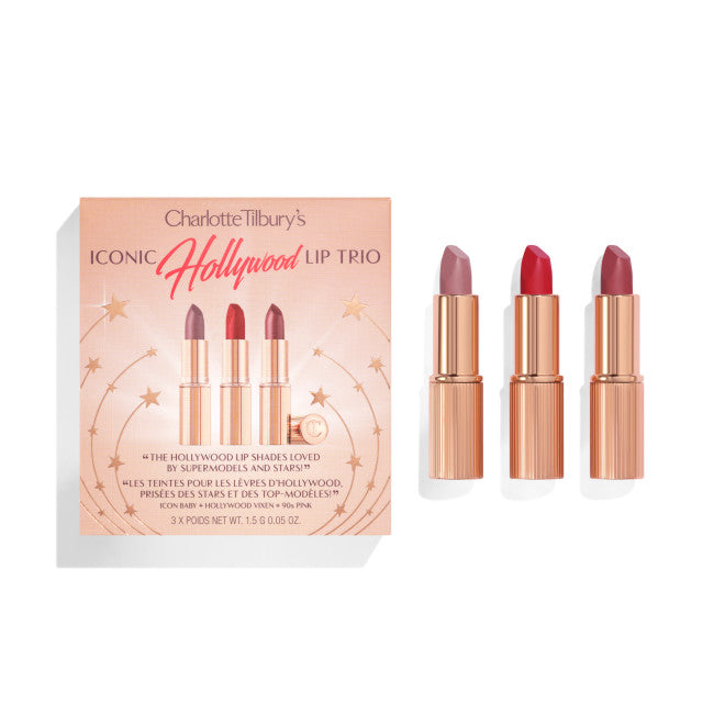 iconic hollywood lip trio