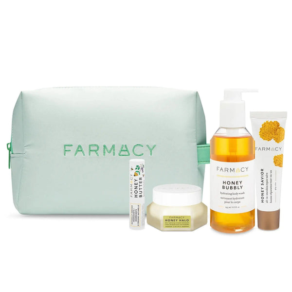 IT’S ALL ABOUT THE HONEY KIT hydrating faves + pouch