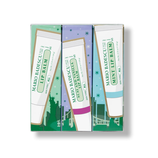 Mario Badescu Lip Balm Trio