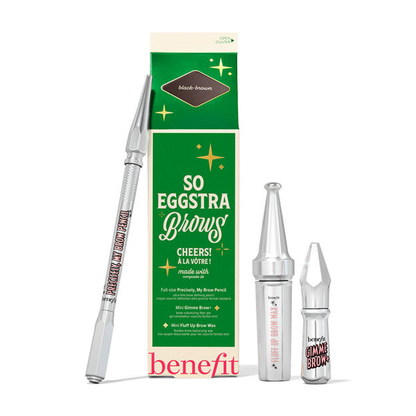 So Eggstra Brows Full-size and mini brow essentials.