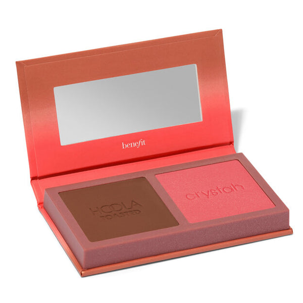 Hoola Treasure Island Deep matte bronzer & strawberry pink blush