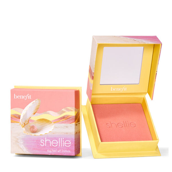 Shellie Warm seashell-pink blush