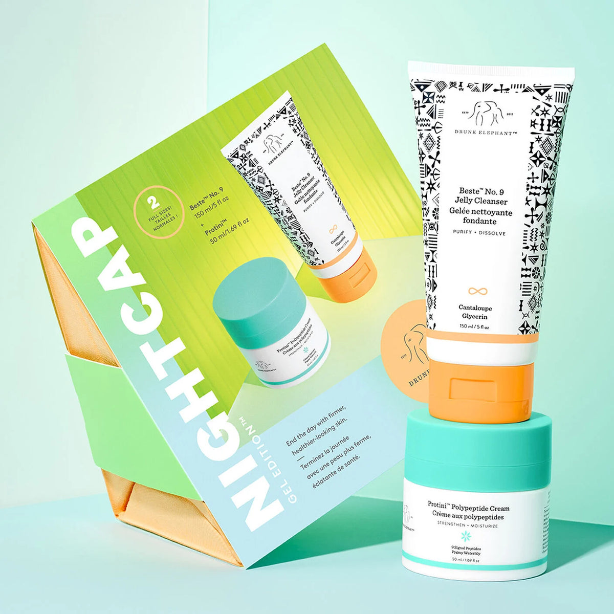 Nightcap: Gel Edition™ Protini Cream and Beste Duo Kit