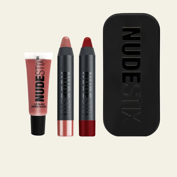 Nude + Red Hot Lips Mini Kit