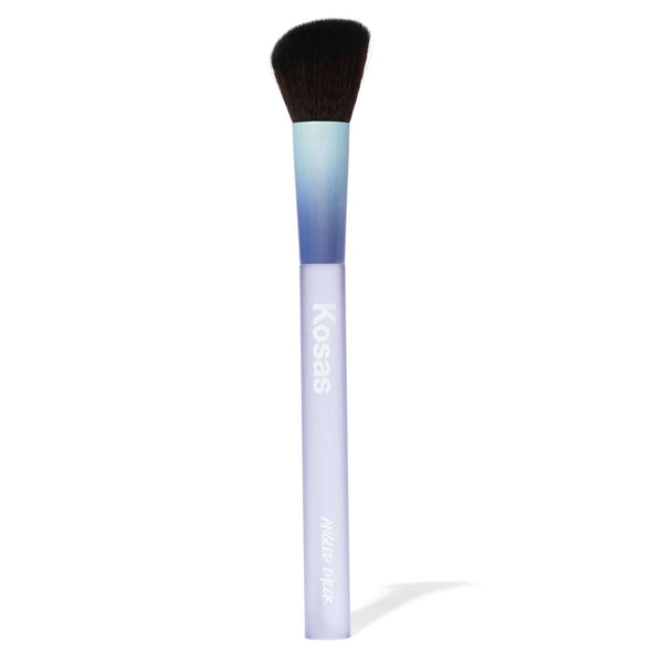 Angled Cheek Brush For blush application