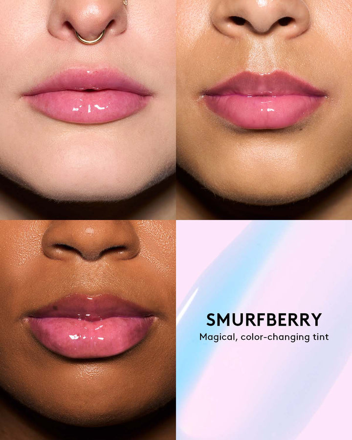 Smurfette Smooches Lip Essentials Duo + Keychain.