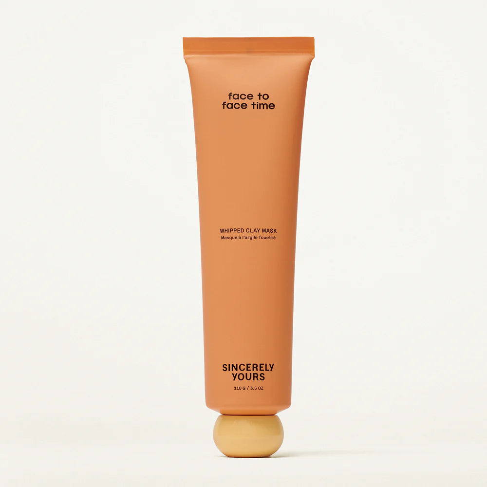 Face to Face Time whipped clay mask