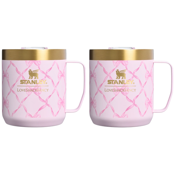 Stanley 1913 x LoveShackFancy Holiday Everyday Camp Mug Set | 12 OZ