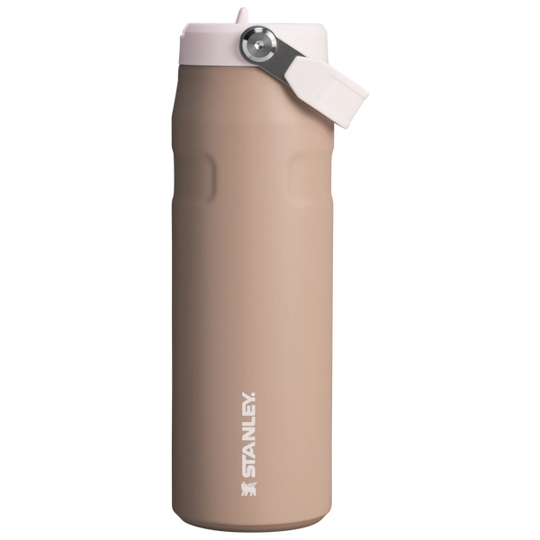 THE ALMOND ROSE ICEFLOW™ BOTTLE WITH FLIP STRAW LID | 24 OZ