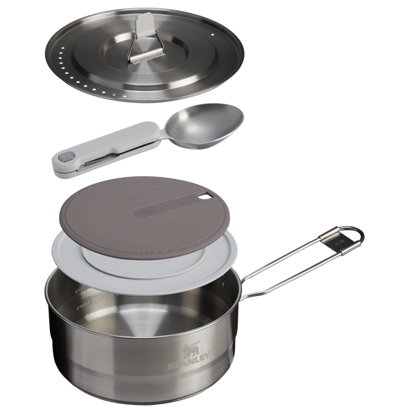 The Wildfare Pro Saucepan Cookset 5-piece set | 2 QT