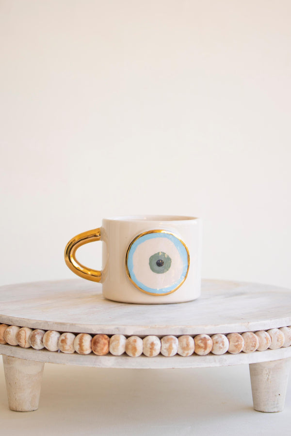 Eye handmade coffee cup