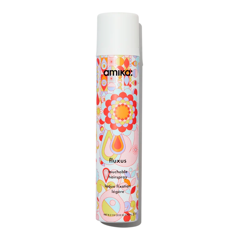 fluxus touchable, flexible hold hairspray