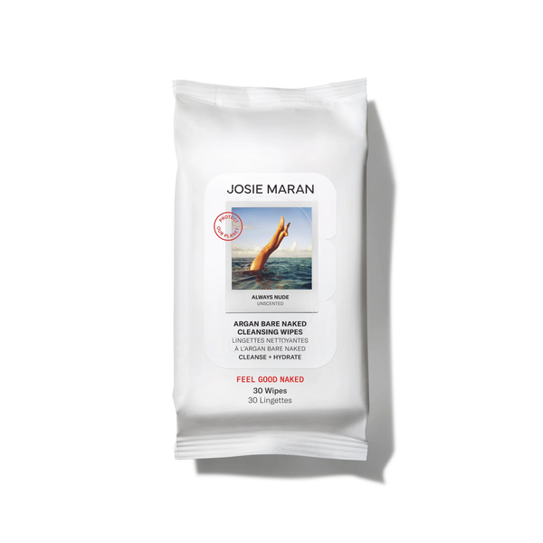 Argan Bare Naked Cleansing Wipes 30 ct