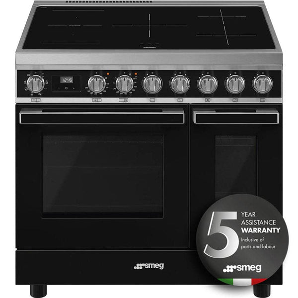 CPF92IMBL 90cm Portofino Electric Range Cooker Black