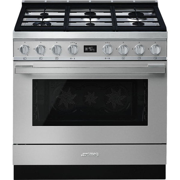 CPF9GPX 90cm Portofino Dual Fuel Range Cooker Stainless Steel