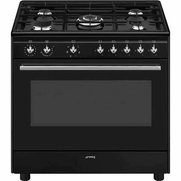 CX91GMBL 90cm Concert Dual Fuel Range Cooker Black