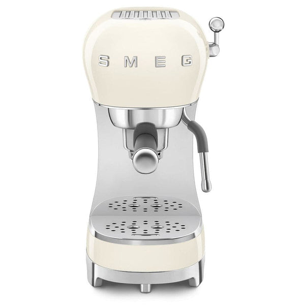 Cream Espresso Coffee Machine with Steam Wand