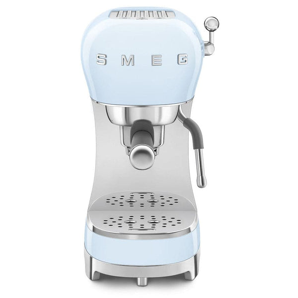 Pastel Blue Espresso Coffee Machine with Steam Wand