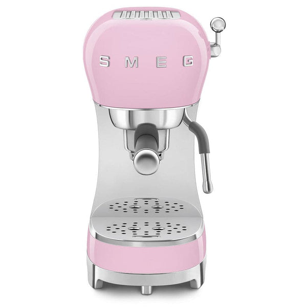 Pink Espresso Coffee Machine with Steam Wand