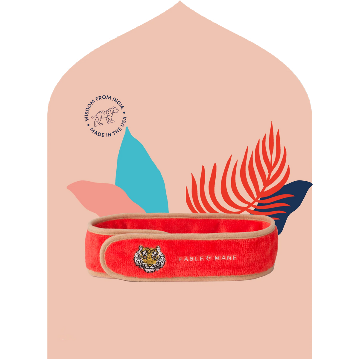 Embroidered Hair Spa Headband