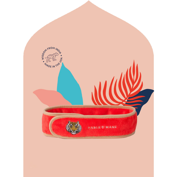 Embroidered Hair Spa Headband