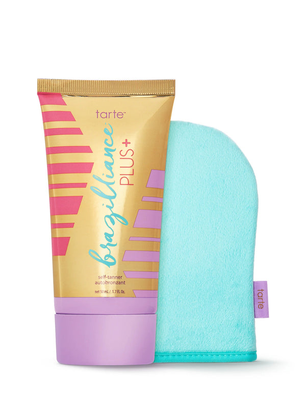 Brazilliance™ PLUS+ self-tanner with mitt