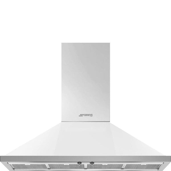 KPF12WH 120cm Portofino Chimney Hood White