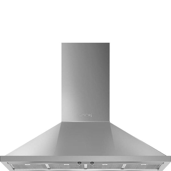 KPF12X 120cm Portofino Chimney Hood Stainless Steel