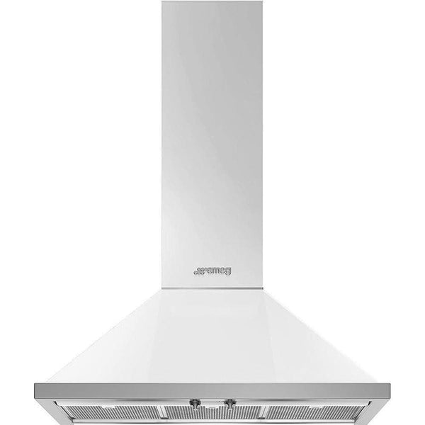 KPF9WH 90cm Portofino Chimney Hood White