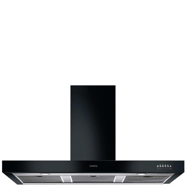 KS110BLE 110cm Symphony Chimney Hood Gloss Black