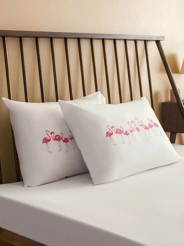 LCW HOME Printed Woven Pillowcase 2 pcs 50x70 cm